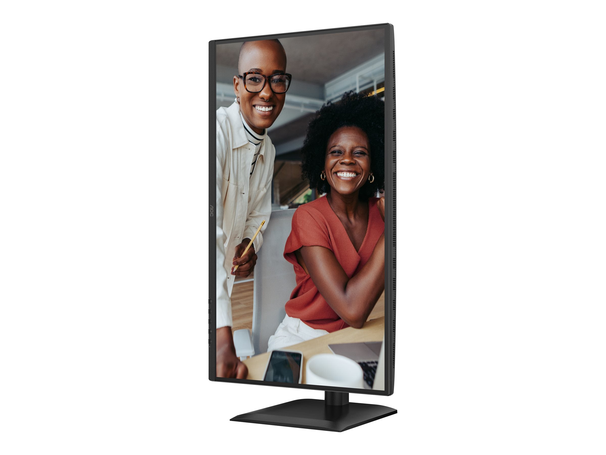 AOC 27E4CV - Écran LED - 27" - 1920 x 1080 Full HD -  @ 120 Hz - IPS - 300 cd/m² - 1500:1 - 4 ms - HDMI, DP, USB-C, RJ45, GAR 5 ans