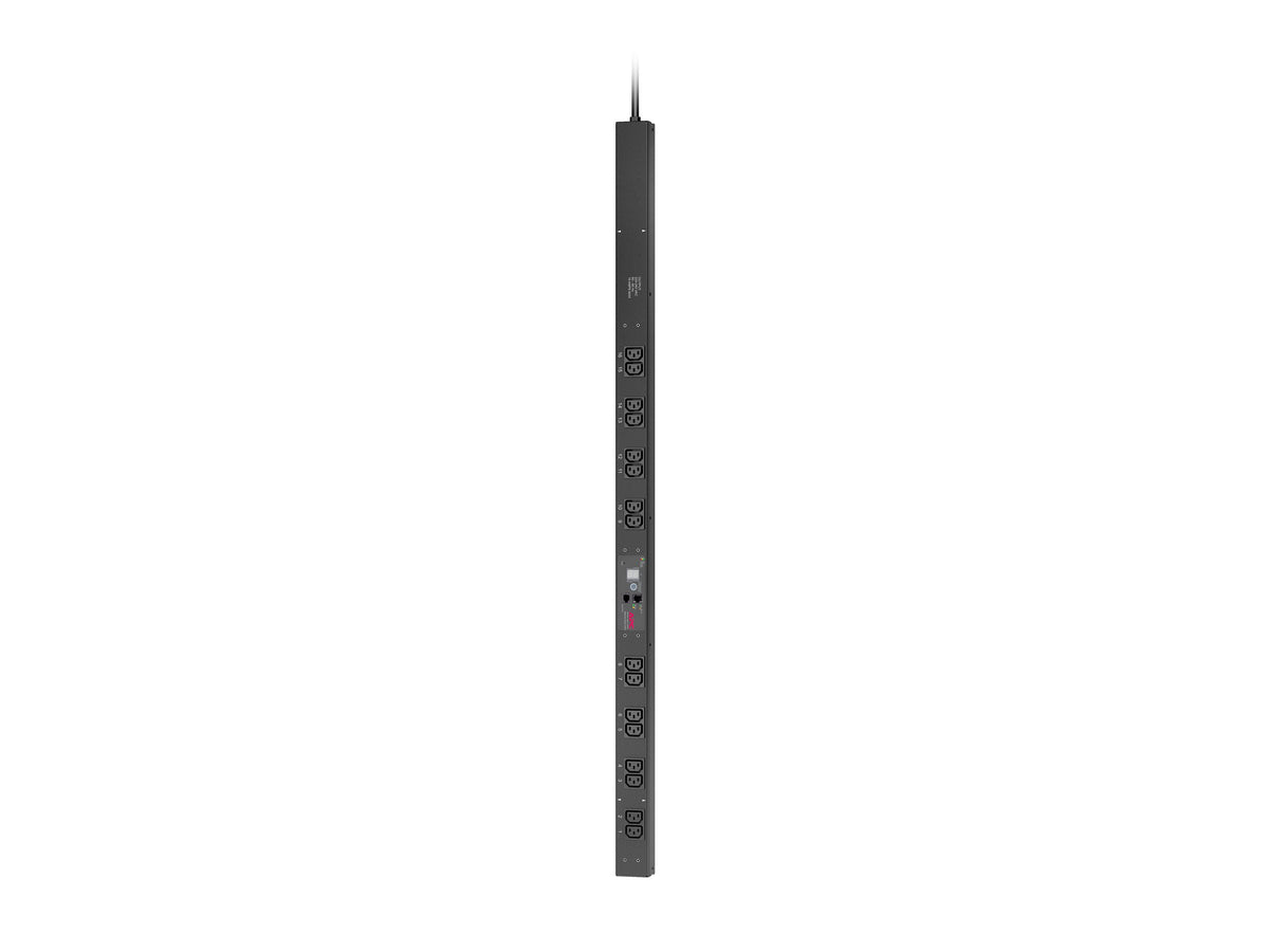 APC Metered Rack PDU AP7850B Rack AC 230V input IEC 60320 C14 output connectors 16 power IEC 60320 C13 0U 3m cord