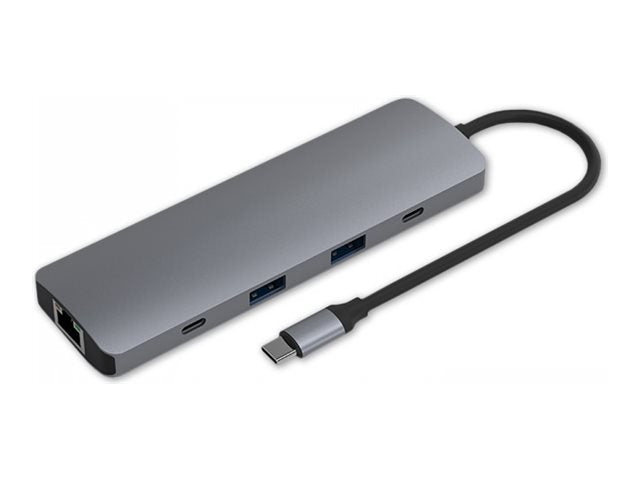 MCL MD1B99AZZUSB3C458 - Station daccueil 8 ports HDMI USB 3.0 RJ45 audio PD 100W