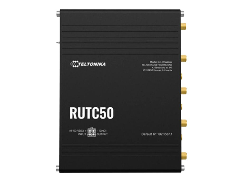 TELTONIKA NETWORKS RUTC50 5G/4G/LTE/3G WiFi 6 router