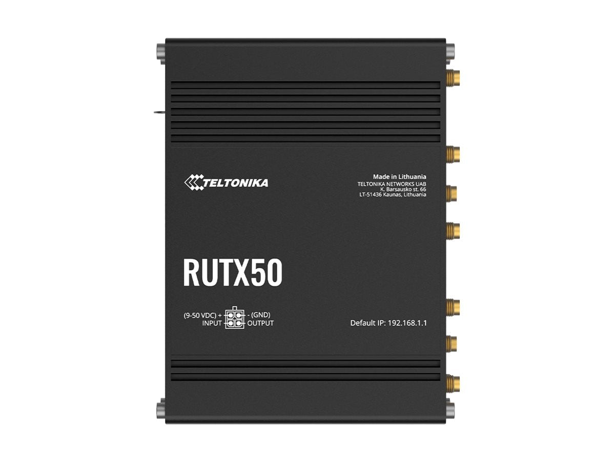 TELTONIKA NETWORKS RUTX50 DUAL SIM 5G/4G/LTE Router eSIM version
