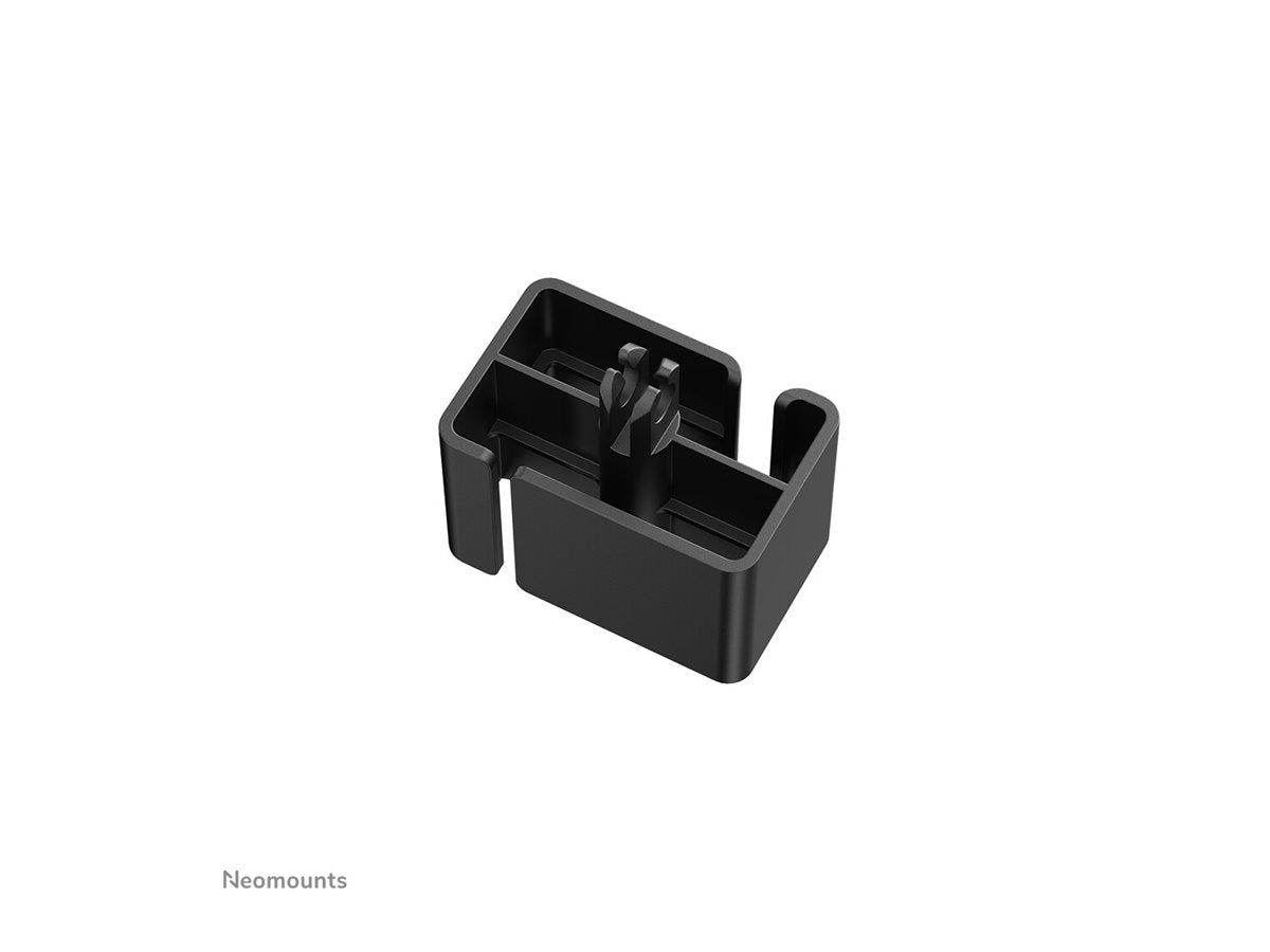 NEOMOUNTS Cable Spine Organizer for sit/stand desk frames clamp mounted black