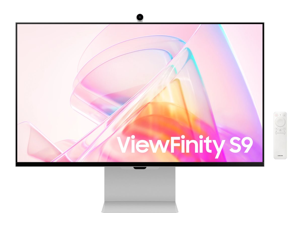 SAMSUNG ViewFinity S90PC -27''- 5K 5120 x 2880 - SMART- IPS- Dalle MAT- Thunderbolt 90W- 3xUSB-C -Pivot- Metal slim
