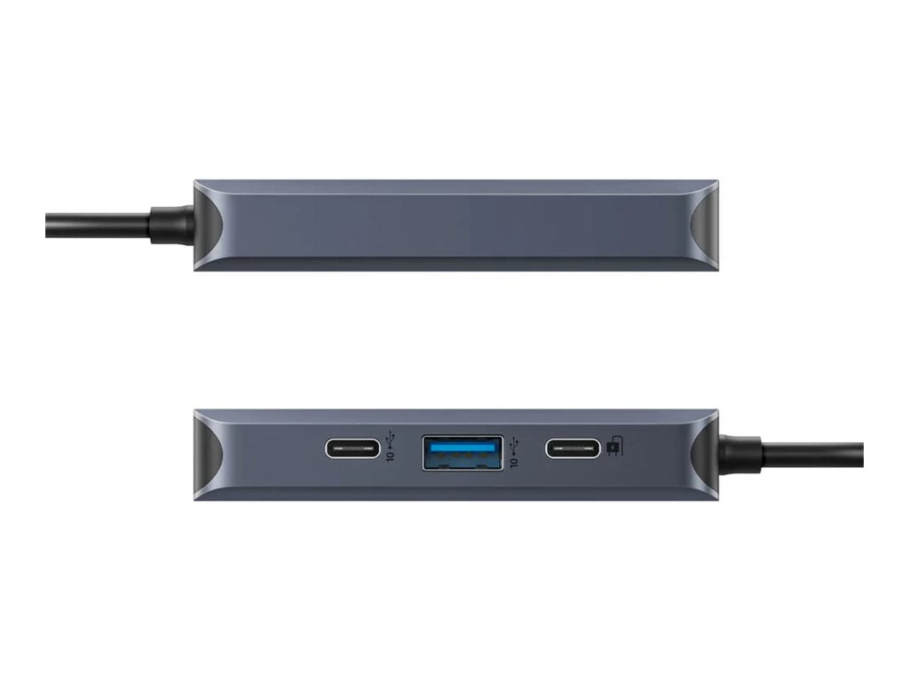 TARGUS HyperDrive EcoSmart Gen.2 Universal USB-C 4-in-1 Hub w 100 W PD Power Pass-thru