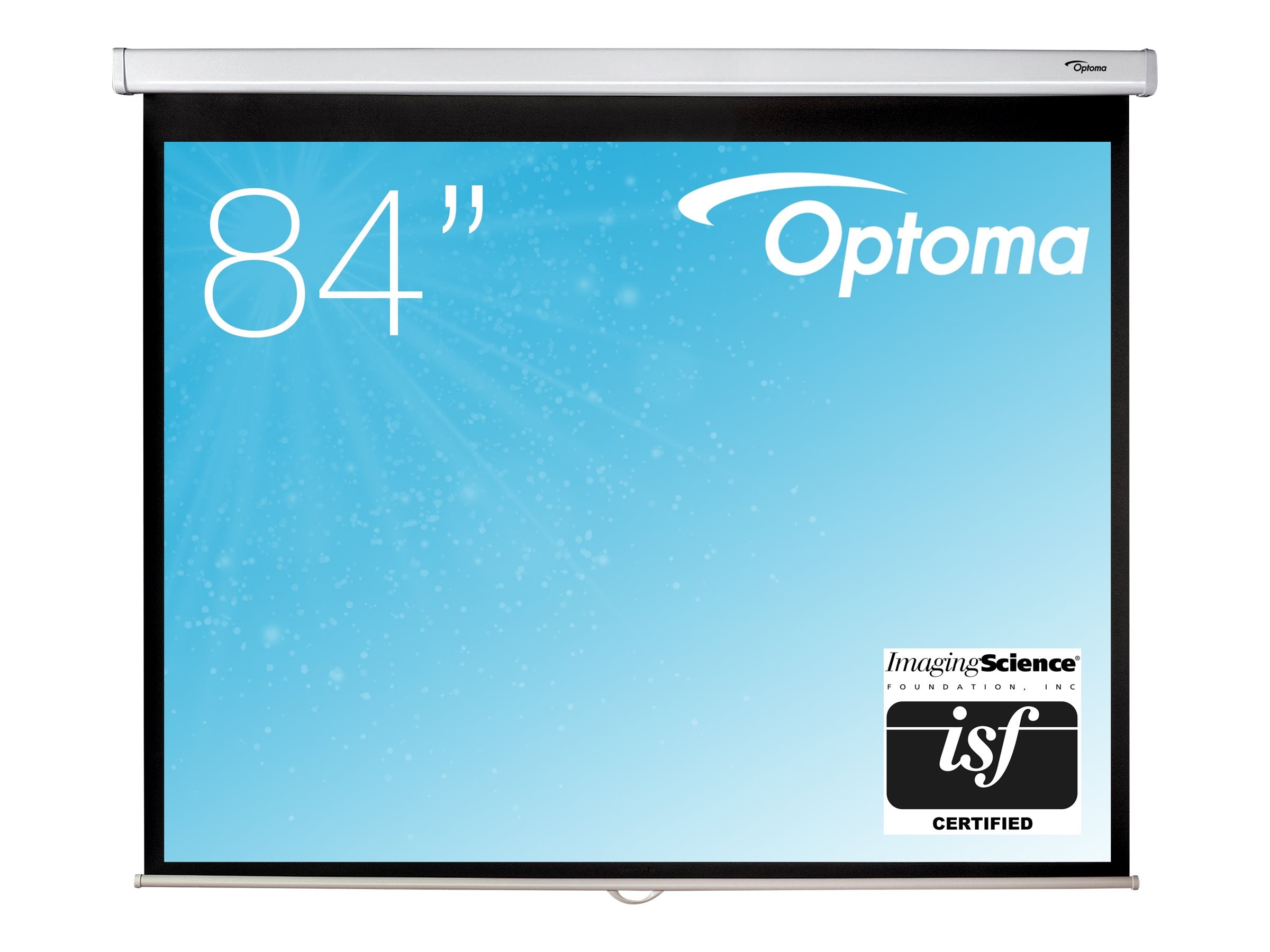 OPTOMA DS-3084PWC Écran de Projection Manuel 4/3 128x171cm