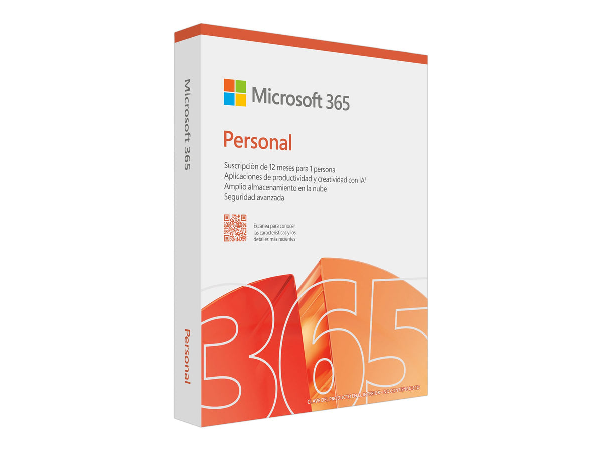 Microsoft Office 365 Personal Office suite 1 licence(s) Multilingue 1 année(s)