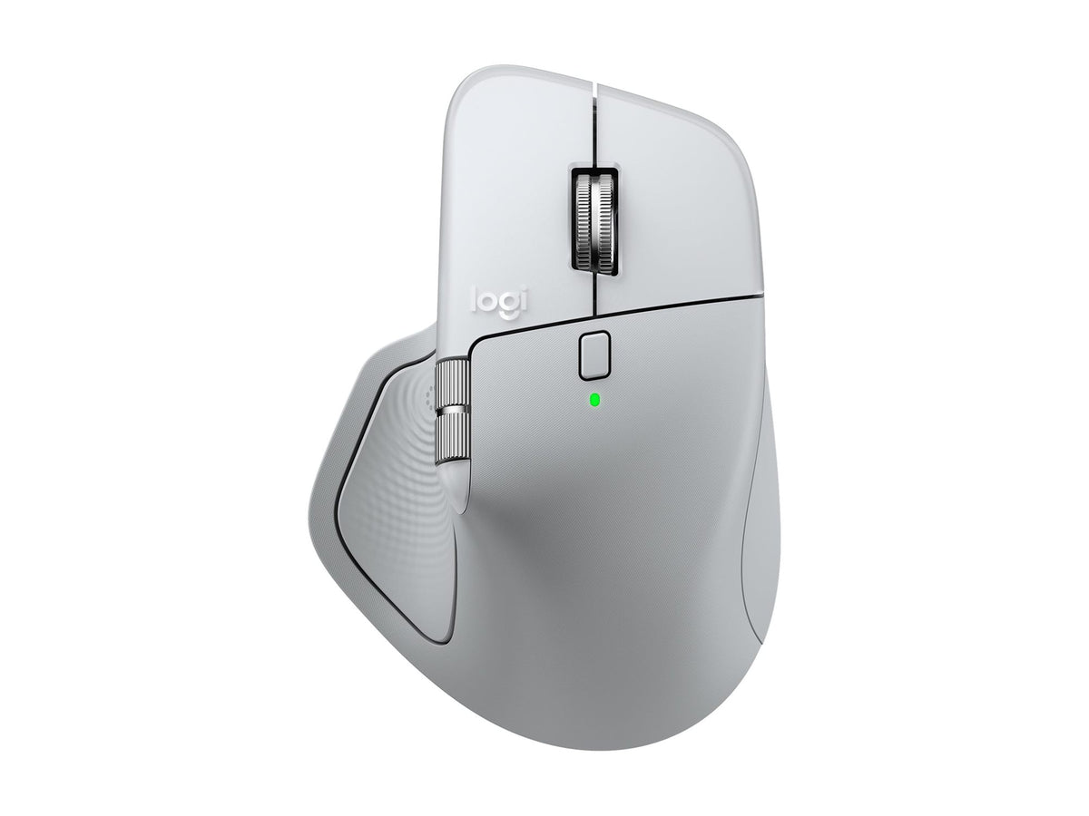 LOGITECH MX Master 4 Mouse for Mac White Silver