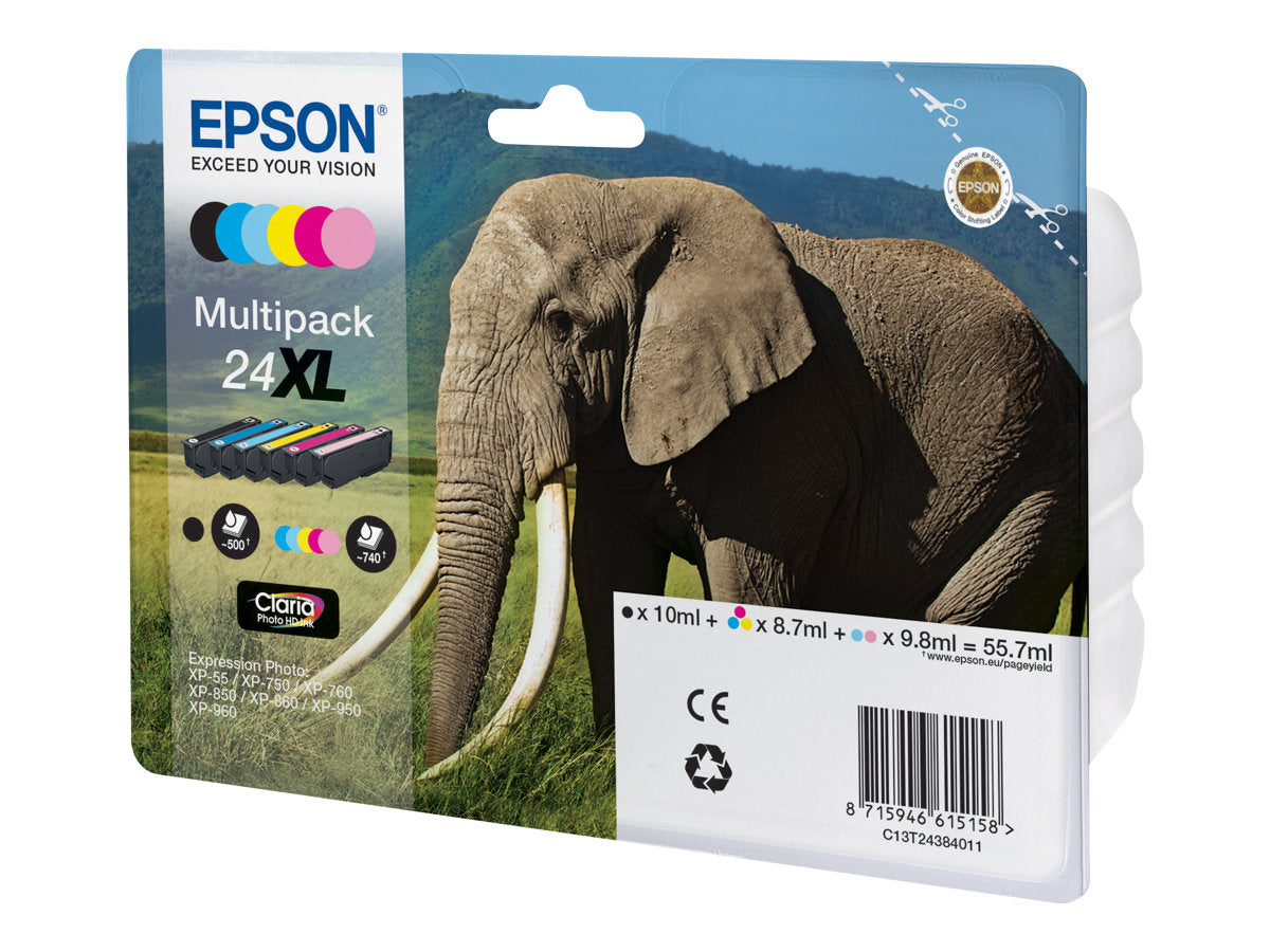 Ink/24XL Elephant CLcMLmYK