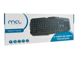 MCL Clavier Azerty avec rétro-éclairage