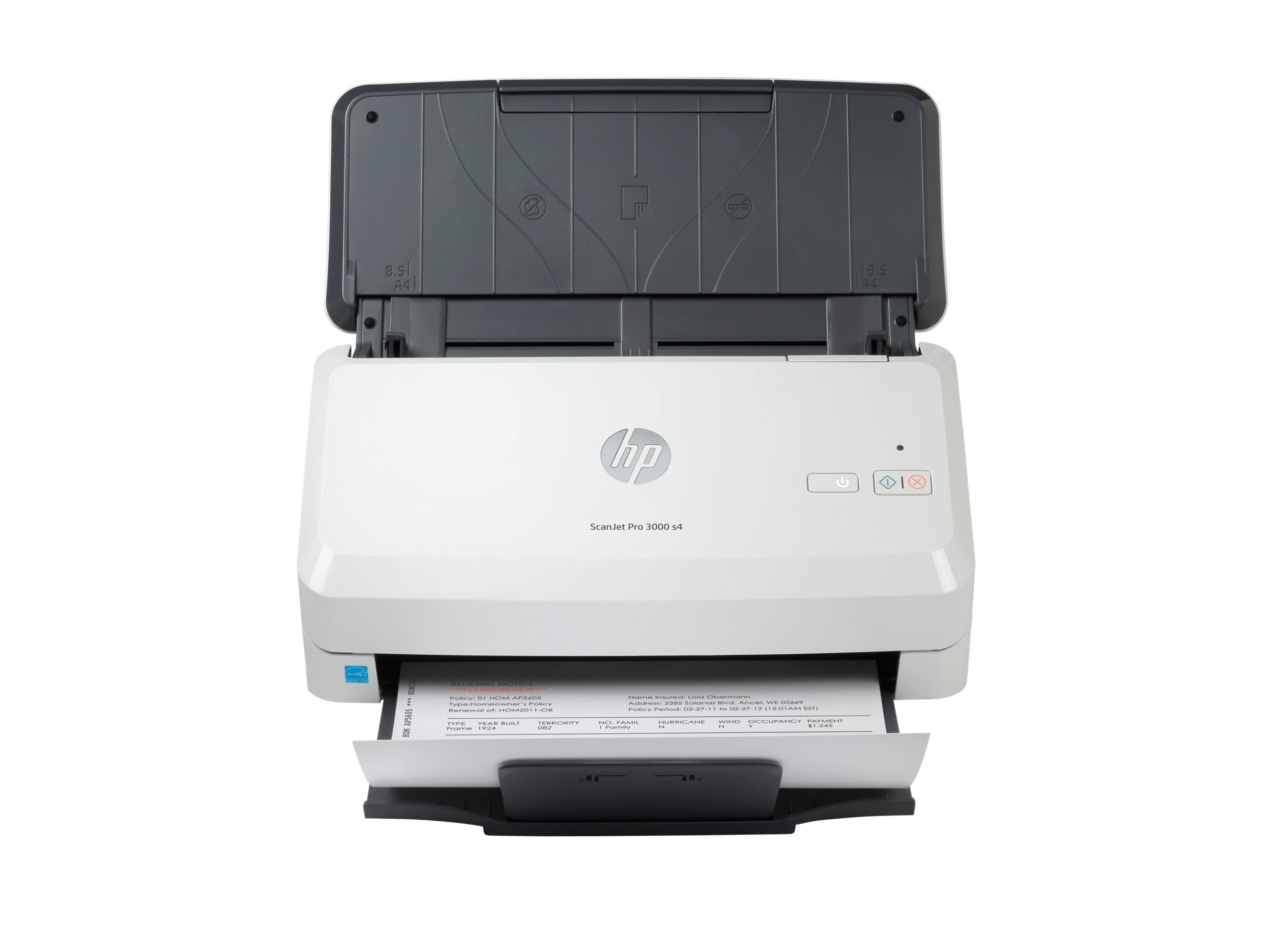 HP Scanjet Pro 3000 s4 Sheet-feed Scanner de Document CMOS CIS Duplex 216x3100mm 600dpix600dpi 40ppm mono ADF 50sheets 4000scans