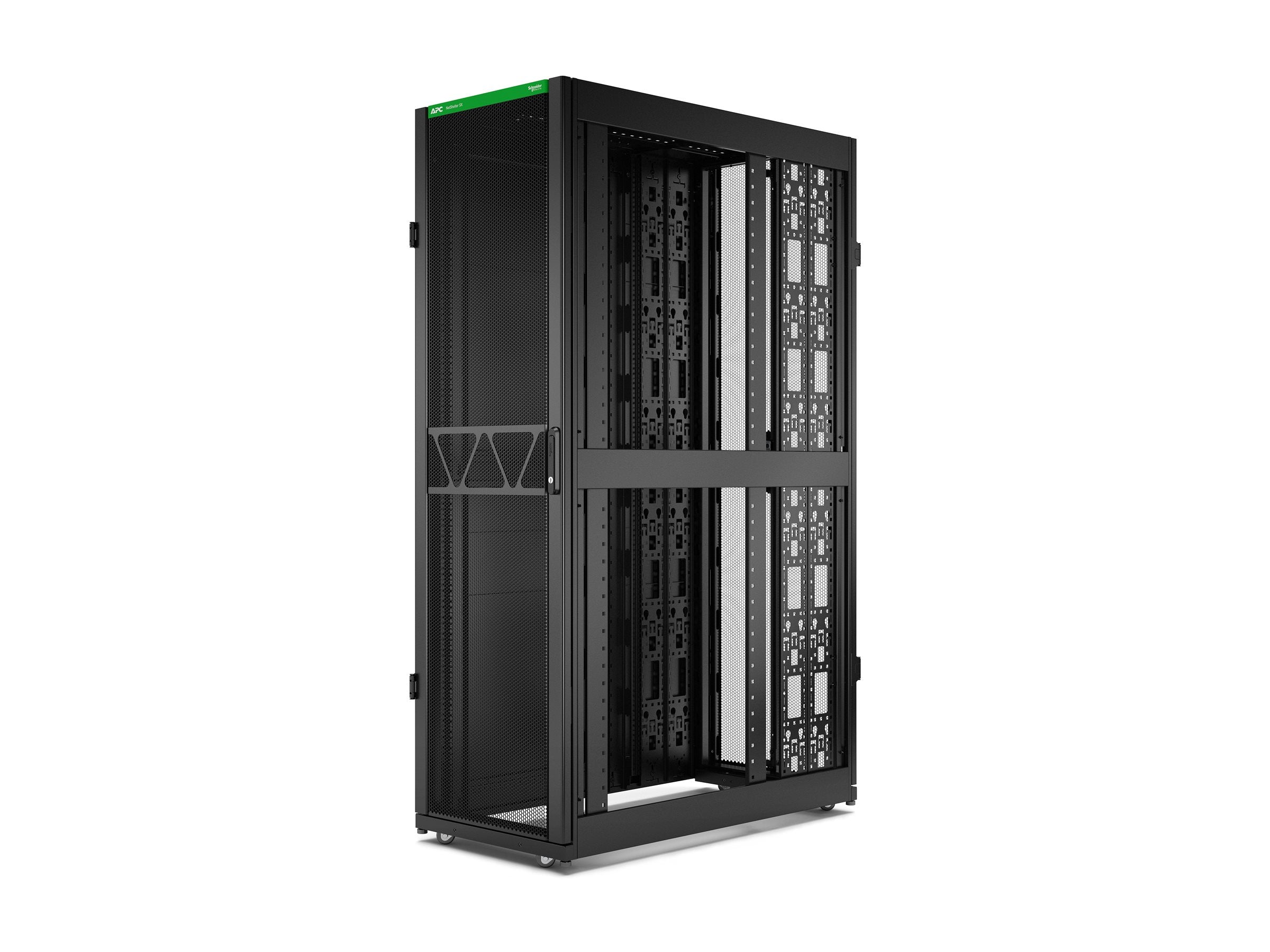 APC NetShelter SX Gen 2 Rack cabinet 1991H x 600W x 1200D mm with sides floor-standing Black 42U 19 TAA Compliant