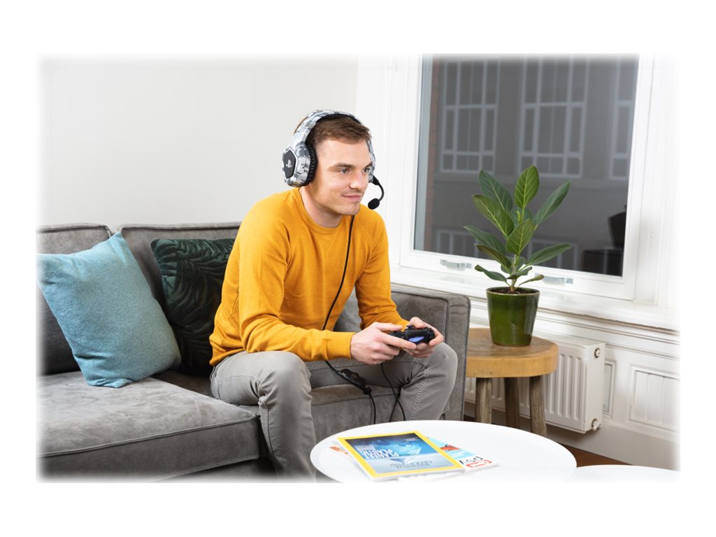 TRUST Casque gaming FORZE pour PS5/PS4 license officielle - Grey