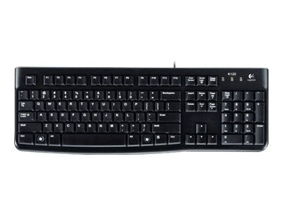 LOGITECH K120 CLAVIER FILAIRE For Business Noir (FRA)