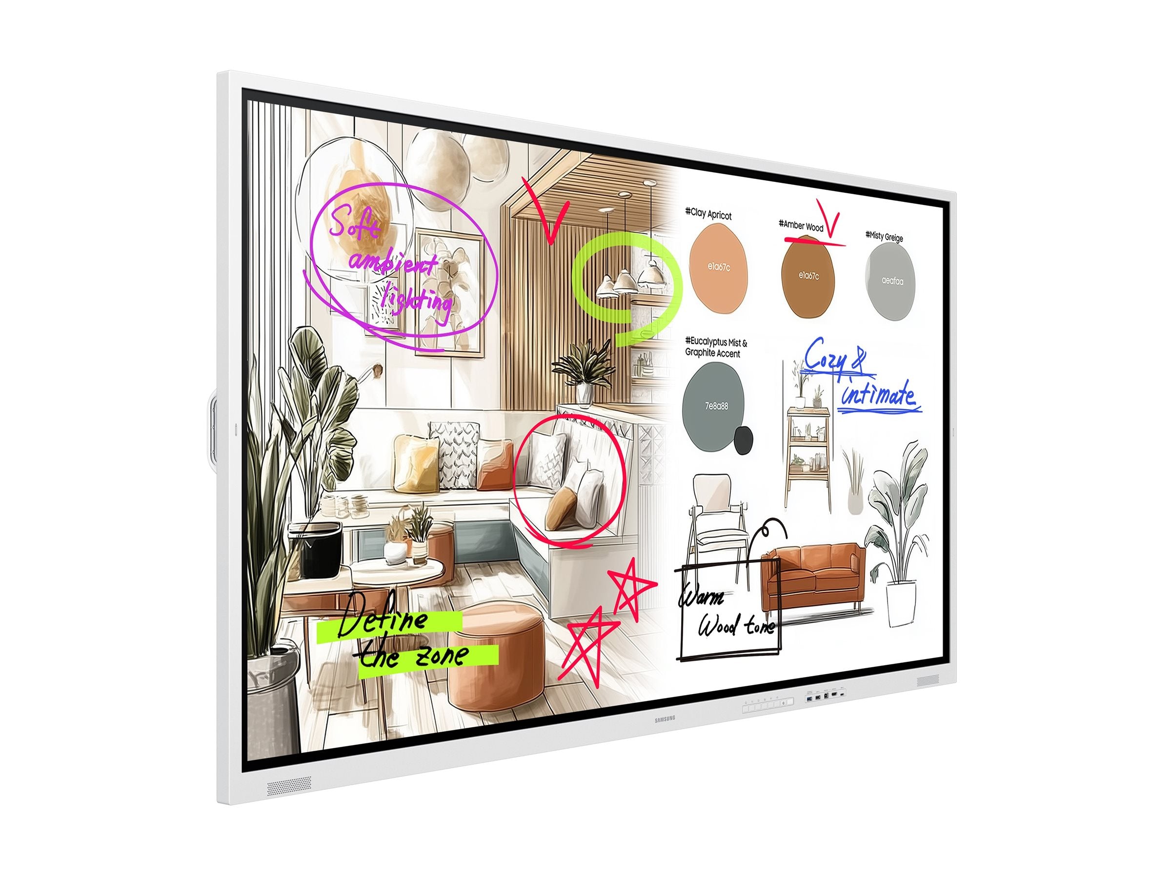 Samsung Flip Pro 75" UHD WM75F-X