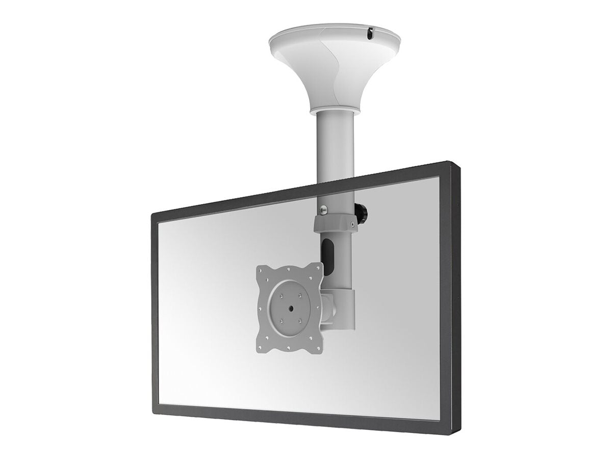 NEOMOUNTS FPMA-C025SILVER Support de plafond pour écran de 10-30p - h 37-47 cm - inclinable