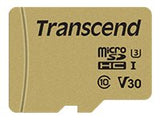 TRANSCEND 16Go UHS-I U1 microSD avec adaptateur SD pour drone / caméra