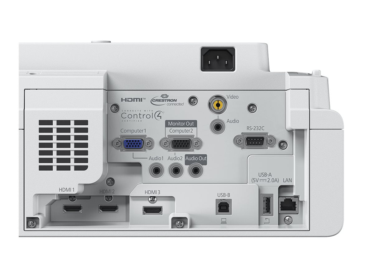 EPSON EB-760W 3LCD WXGA ultra courte focale laser 4100Lm 0.27 - 0.37:1 HDMI LAN / Miracast