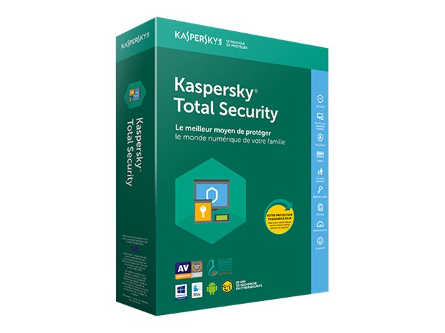 Kaspersky Total Security 2018 5 Postes 1 An