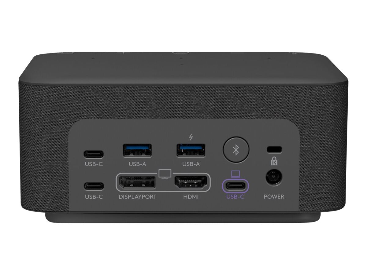 LOGITECH Dock for UC Docking station USB-C HDMI DP Bluetooth for Room Solution Large
