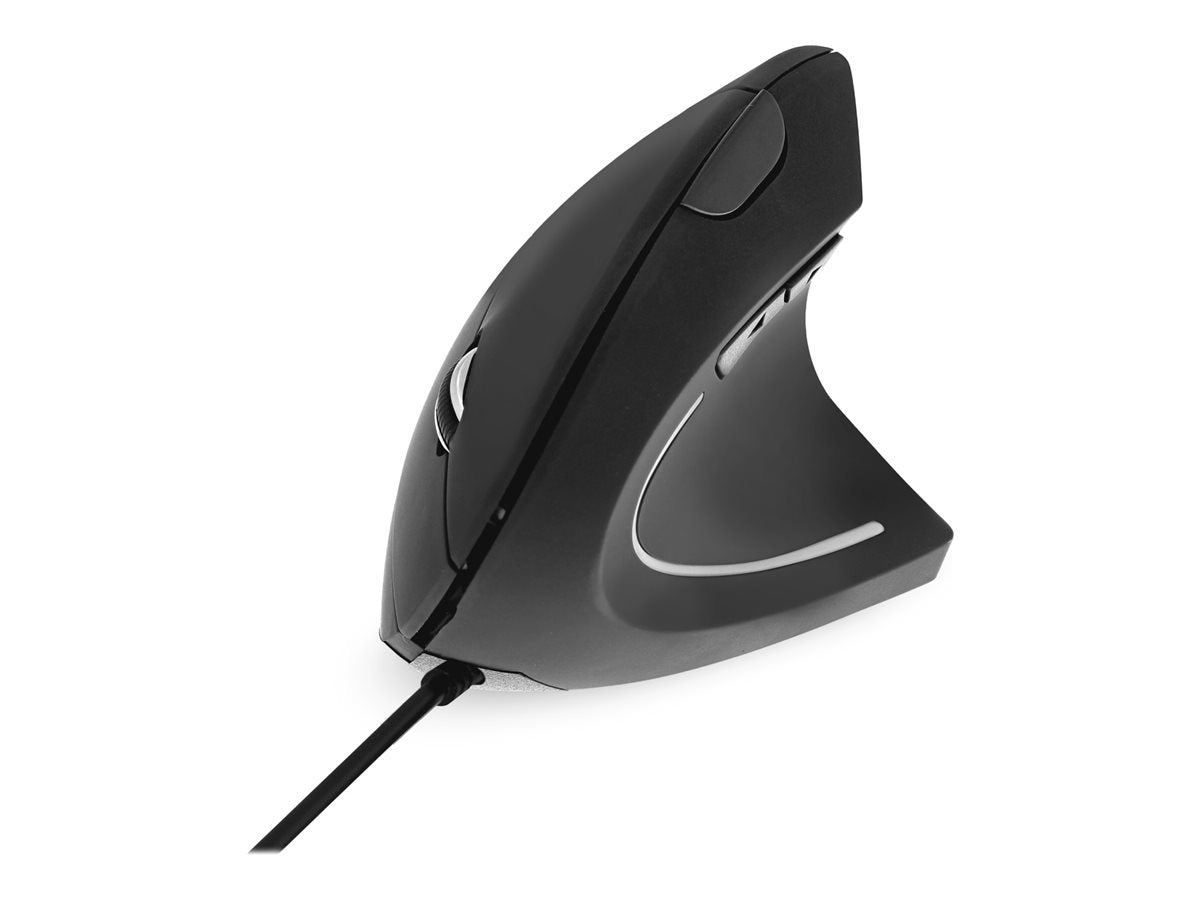 TNB WAY Wired vertical ergonomic mouse - black