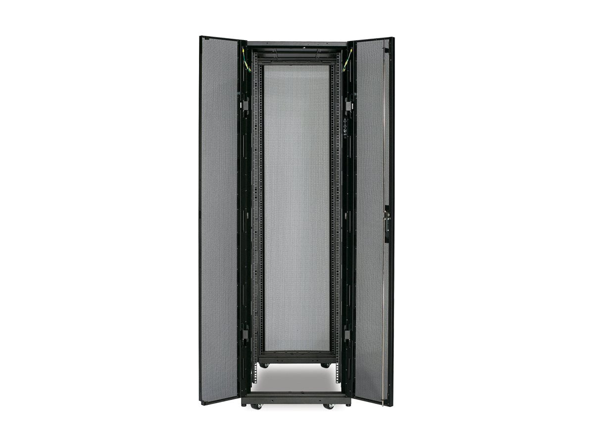 APC NetShelter SX Deep Enclosure Without Sides Rack cabinet Black 42U 19 TAA Compliant