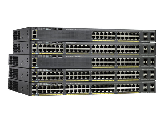 CISCO Catalyst 2960-X 48 GigE 2x 10G SFP+ LAN Base REFURBISHED