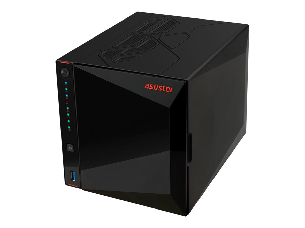 ASUSTOR NIMBUSTOR - AS5404T - NAS 4 baies - Intel Celeron N5105 Quad-Core - 4Go DDR4 - 2.5GbE x2 - NVMe - Tour - Garantie 3 ans