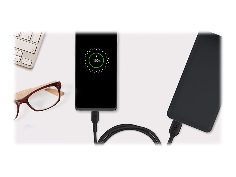 BELKIN BOOST CHARGE USB-A to USB-C Cable PVC 0.15M Black