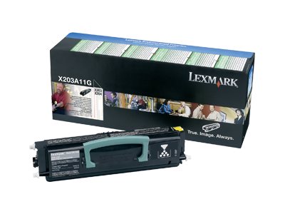 LEXMARK X203N,  X204N cartouche de toner noir capacité standard 2.500 pages pack de 1 retour programme
