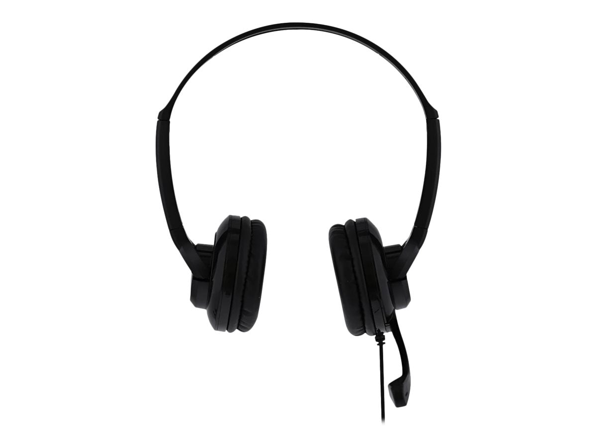 TNB HS-200 - Multimedia headset with micro - Black