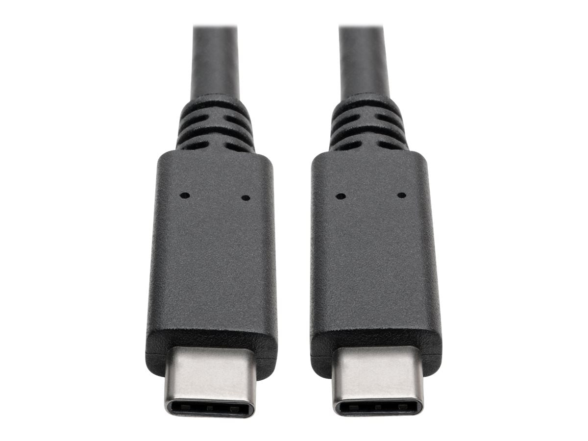 EATON TRIPPLITE USB-C Cable M/M - USB 3.1 Gen 2 10Gbps 5A Rating Thunderbolt 3 Compatible 3ft. 0.91m