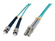 MCL ST/LC Multimode duplex 50/125 OM3 optical fiber - 5m