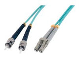 MCL ST/LC Multimode duplex 50/125 OM3 optical fiber - 5m