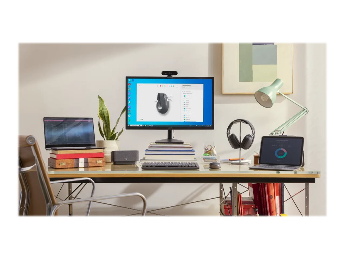 LOGITECH MX Anywhere 3S Mouse optical 6 buttons wireless Bluetooth graphite