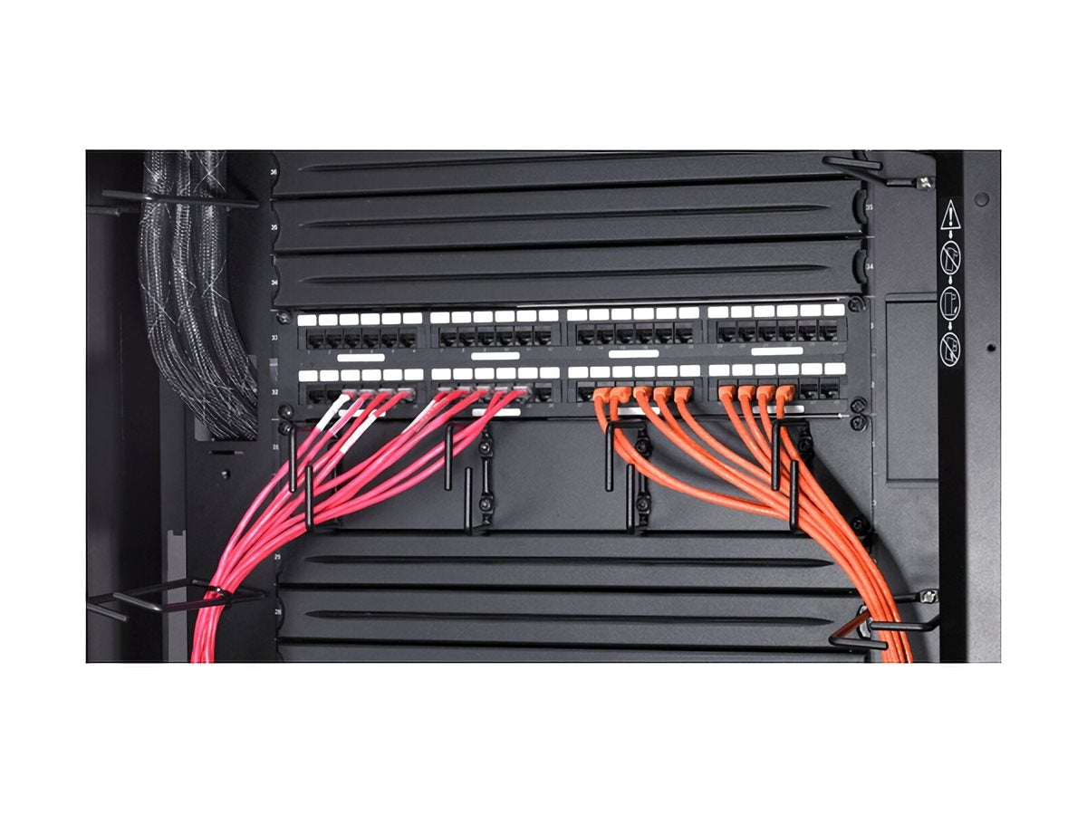 APC Data Distribution Cable Network cable TAA Compliant RJ-45 F to RJ-45 F 15.2m UTP CAT 6 Black
