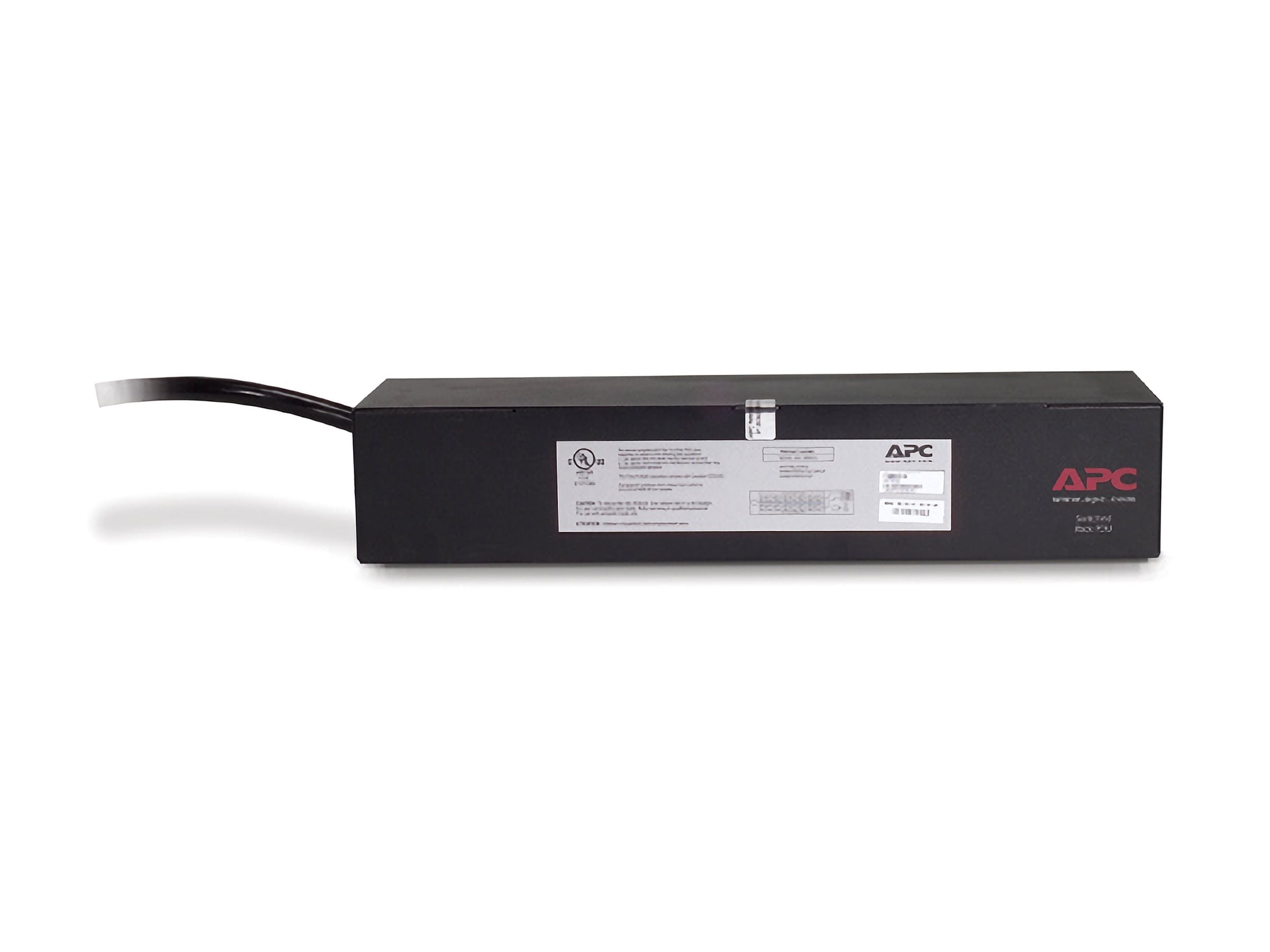 APC Switched Rack PDU AP7902B Rack AC 100/120V 2880VA input NEMA L5-30P output connectors 16 NEMA 5-20R 2U 3m cord Black