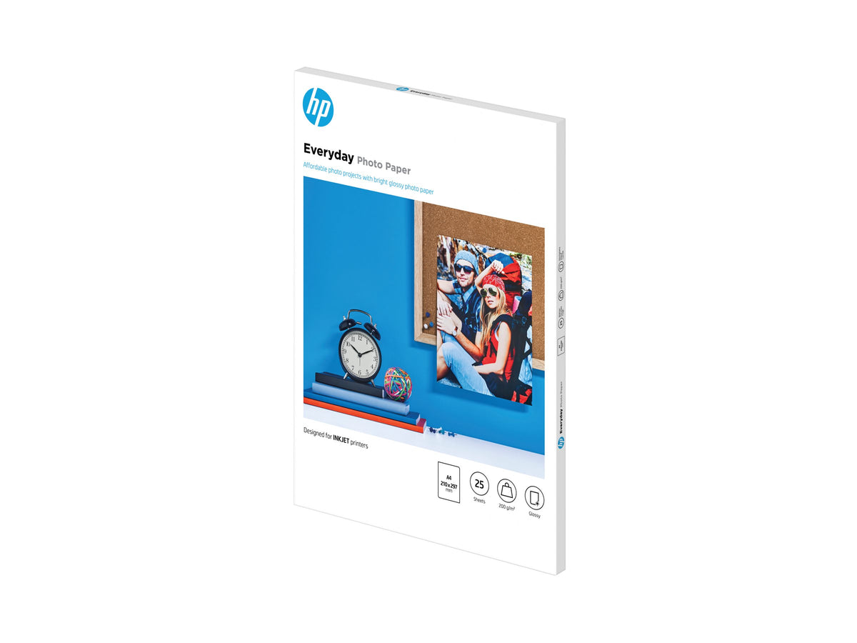 HP original Q5451A Everyday Glossy Photo Paper Ink cartridgetjet 200g/m2 A4 25 sheets 1-pack
