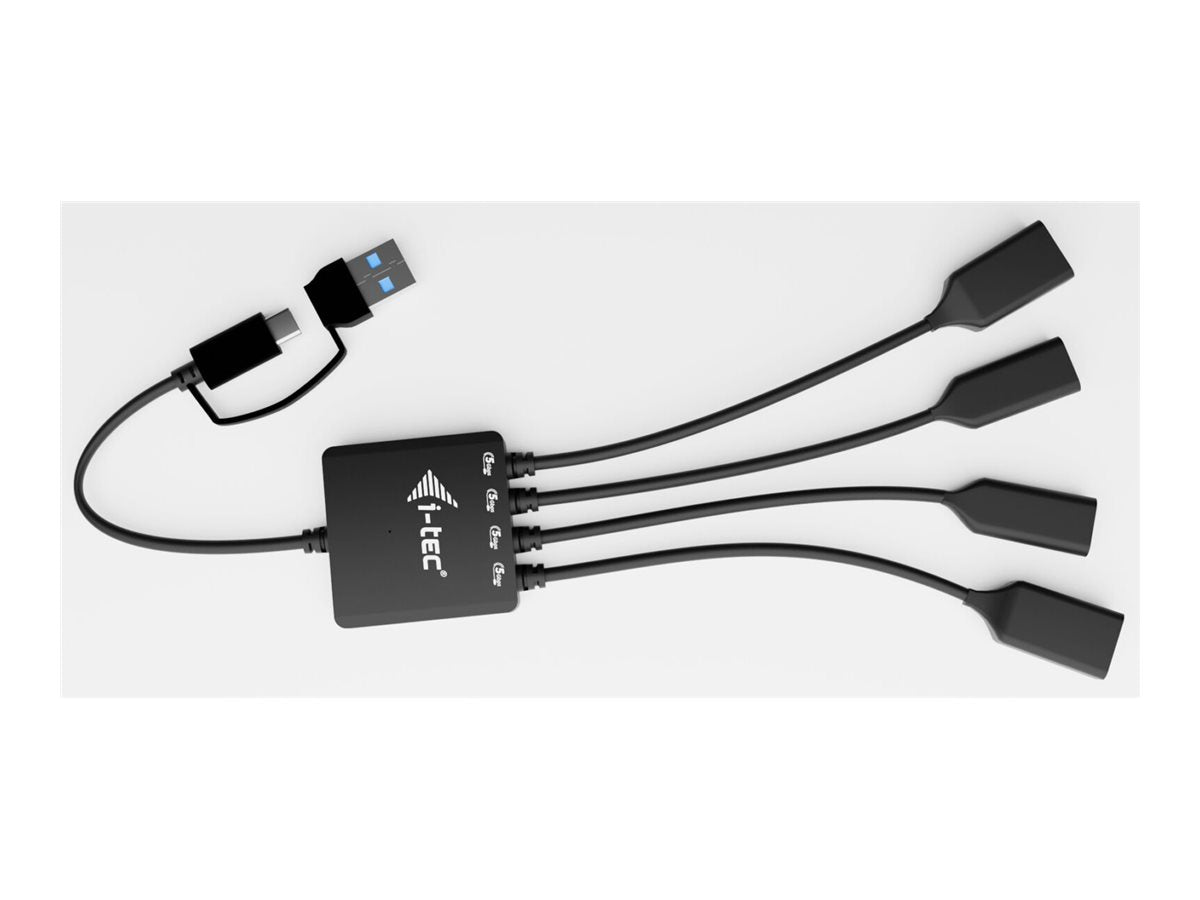 I-TEC USB-C/USB-A Cable HUB 4 port 2x USB-C 3.2 Gen 1 2x USB-A 3.2 Gen 1