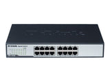 D-LINK SWITCH 16 PORTS 10/100/1000 MBPS RACKABLE - NON MANAGEABLE