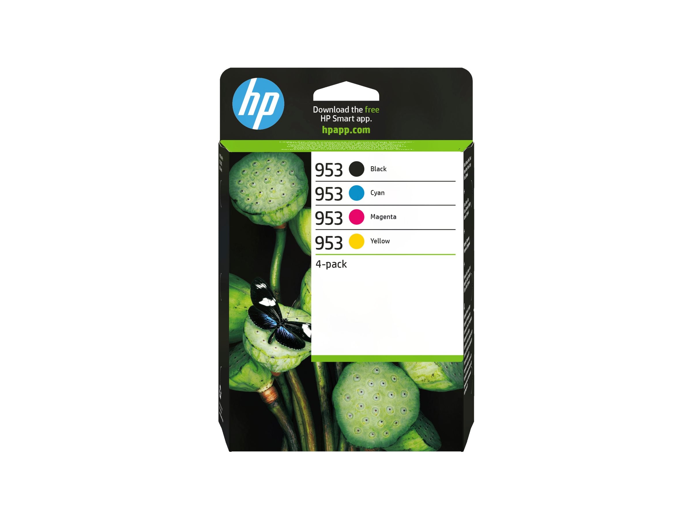 HP 953 CMYK Original Ink Cartridge 4-Pack