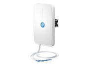 QUWIRELESS Tri-Band 2.4/5-7 GHz WiFi 6E/7 4x4 MIMO Directional Panel RP-SMA Wall/Mast Antenna