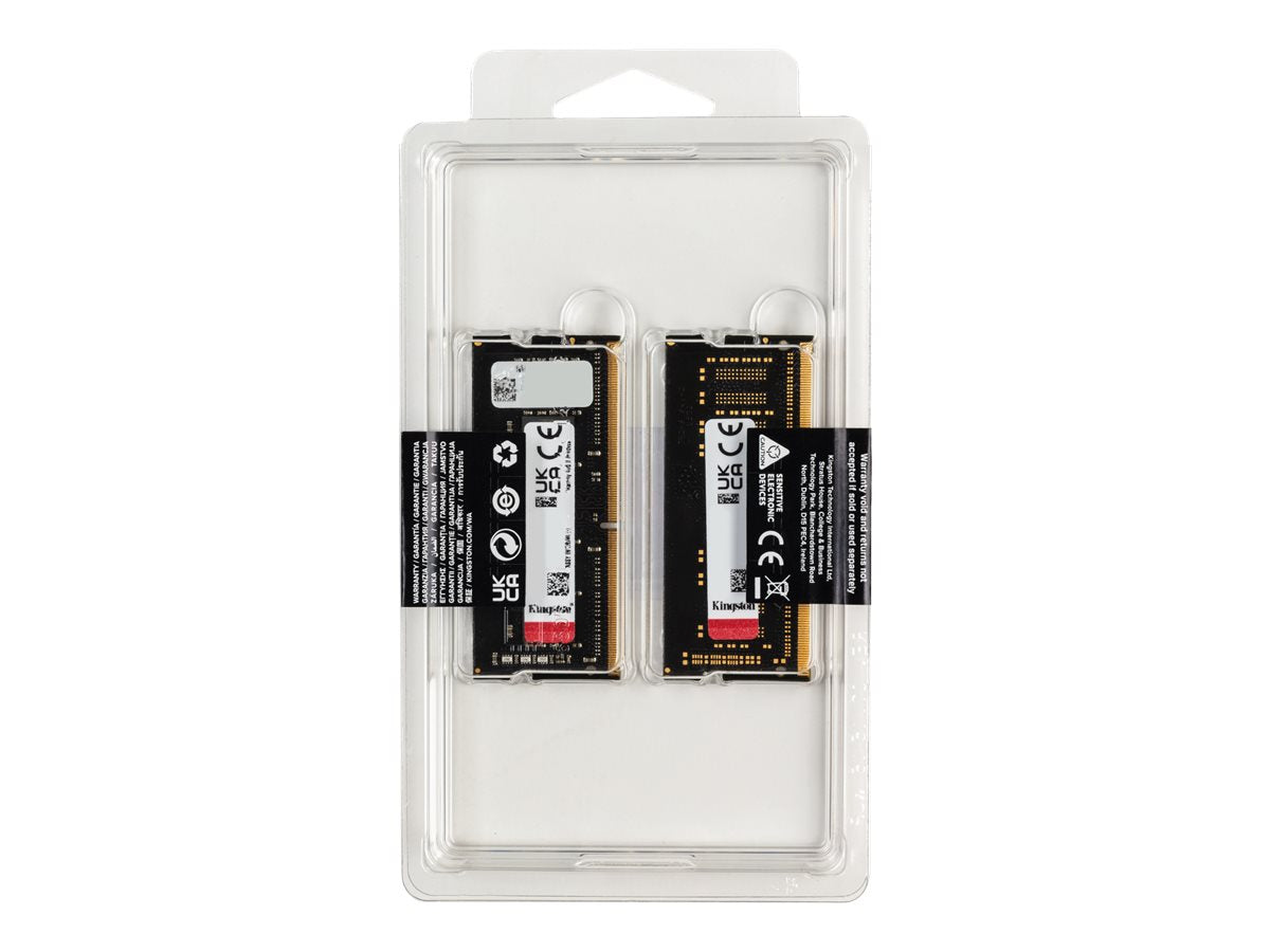 KINGSTON 64Go 3200MHz DDR4 CL20 SODIMM Kit of 2 FURY Impact