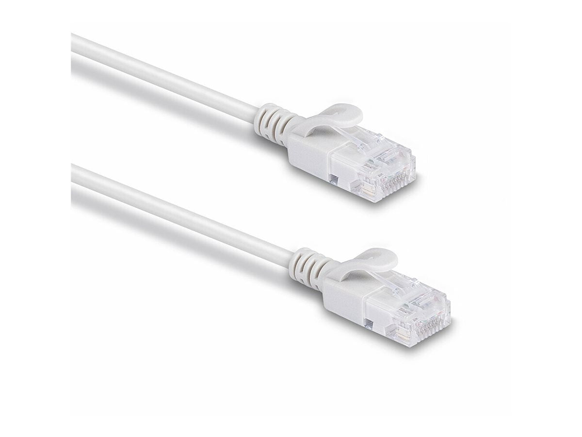 LINDY 0.5m Cat.6A U/UTP Ultra Slim Network Cable Grey