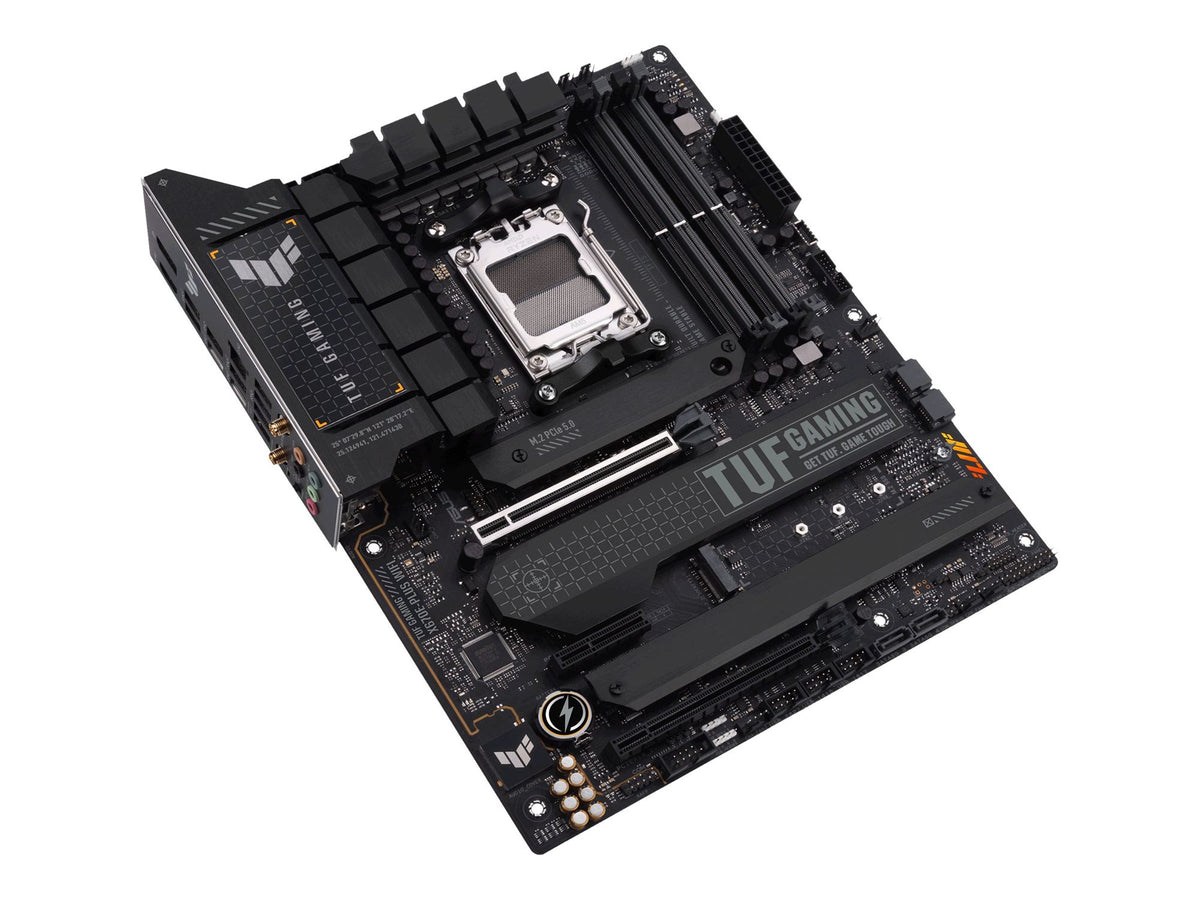 ASUS TUF GAMING X670E-PLUS WIFI AM5 Socket 4DDR5 PCIe 5.0 x16 HDMI 2.1 DP 1.4 4xSATA 6Gb/s ATX