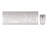 CHERRY Ensemble sans fil DW 8000 USB blanc/argent layout Belge
