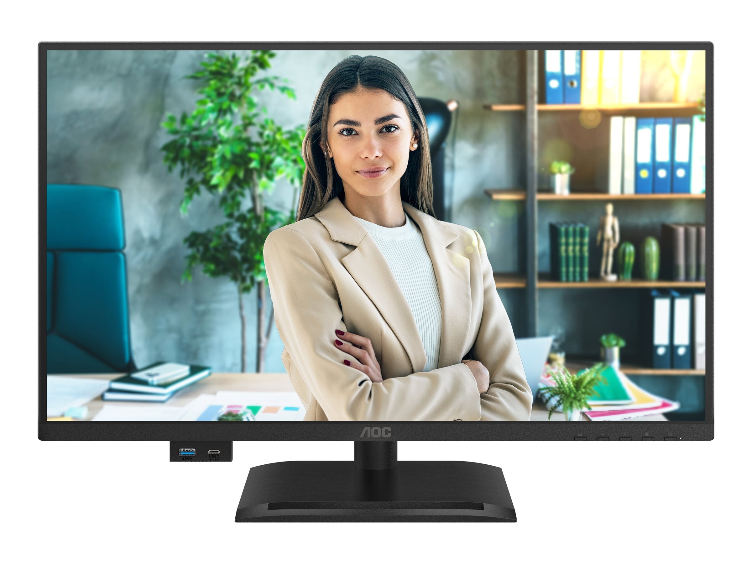 AOC 24P4U 23.8p FHD IPS 120Hz 4ms HDMI DP USB 3.2x4 Height
