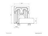 NEOMOUNTS AWL-450BL Support pour lecteur multimédia - universel