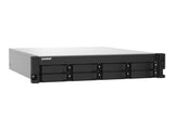 QNAP TS-832PXU-RP-4G 8-Bay rackmount NAS AL324 4Go DDR4 UDIMM RAM SATA 6Gb/s 2x 10GbE SFP+ 2x 2.5GbE 1x PCIe Gen2 x2 slot 250W