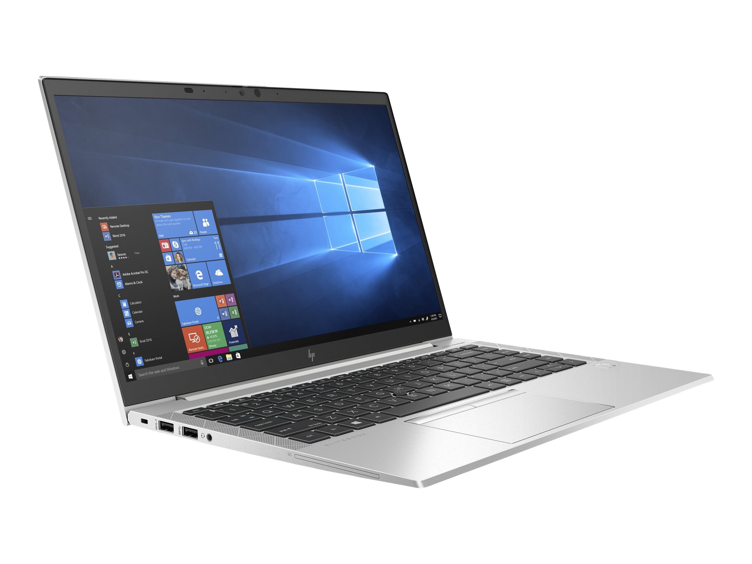 HP REVITALIZE EliteBook 840 G7 Intel Core i5-10310U 14p FHD 16Go 256Go SSD Intel UHD Graphics 620 W11P 1/1/0 Reconditionné Grade A