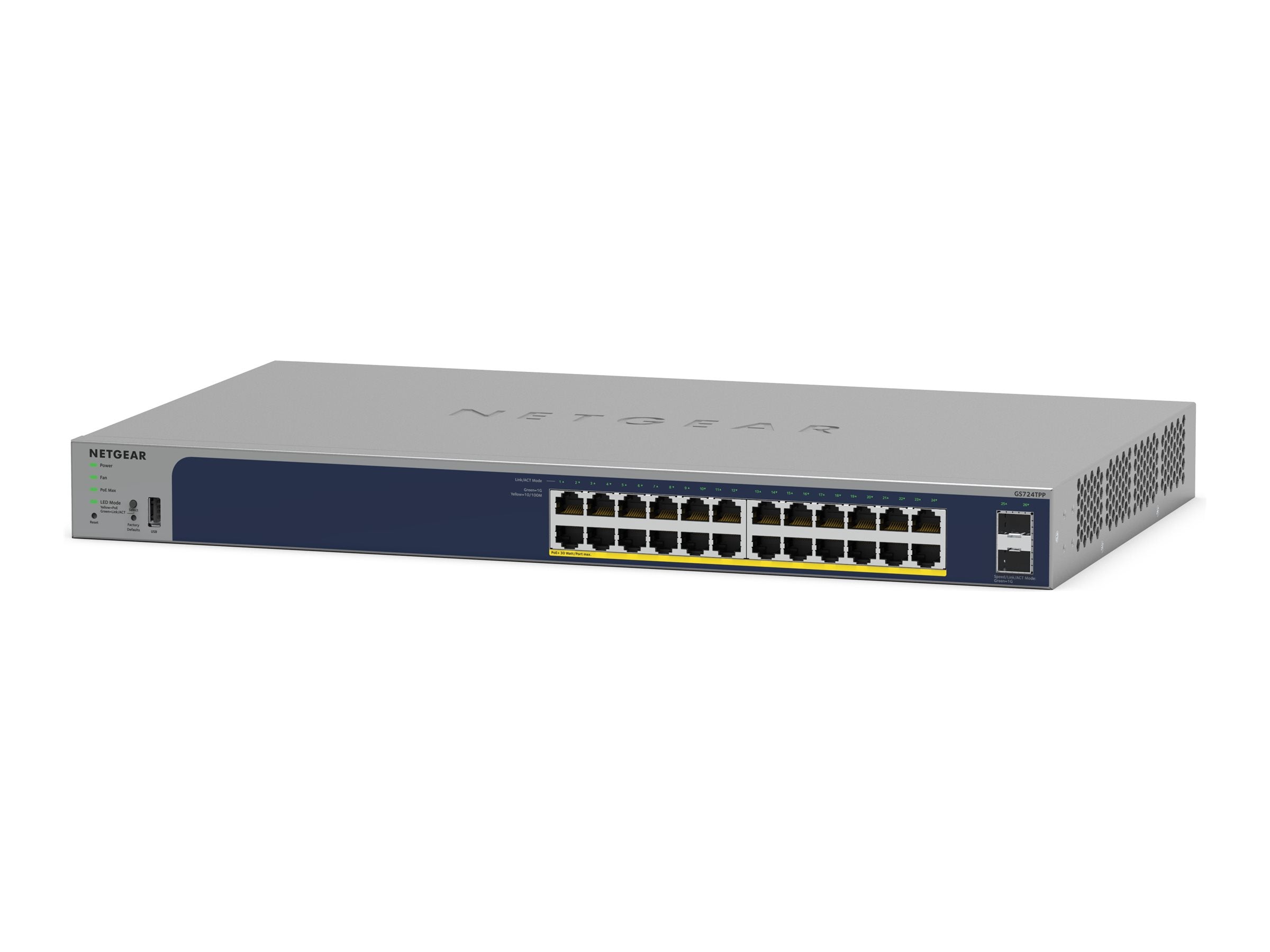 28PT GE POE+SMART SWITCH